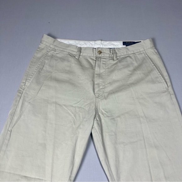 Polo Ralph Lauren Chino Classic Fit Men’s Beige Size 34/30 - Picture 2 of 10